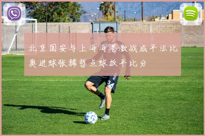北京国安与上海海港激战成平法比奥进球张稀哲点球扳平比分